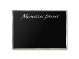 Magnetic Board Memories Forever For The Living Room Espelharte (70x50 Cm)
