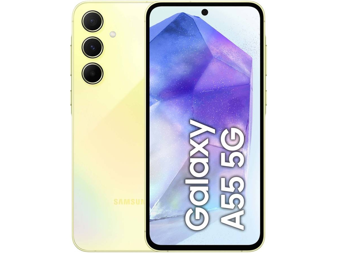 Smartphone SAMSUNG Galaxy A55 5G (6.6'' - 8 GB - 128 GB - Verde-Lima)