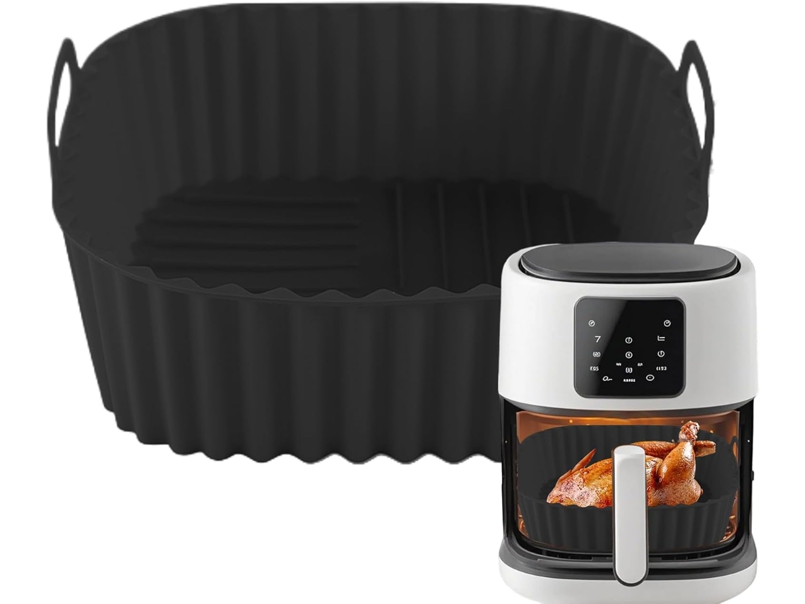 Cesto De Silicone Para Fritadeira A Ar
