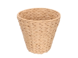 Cesto Healeved Realistic Woven Rattan Miscellary, Leve e Durável, Feito de Corda Papel, Ideal para Armazenamen
