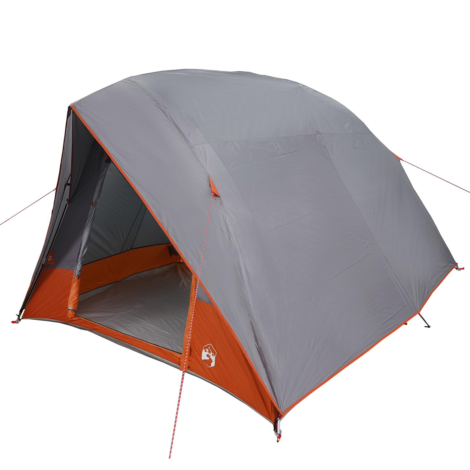 Tenda Tunnel Vidaxl Cinzento Poliéster (275x230x140 Cm)