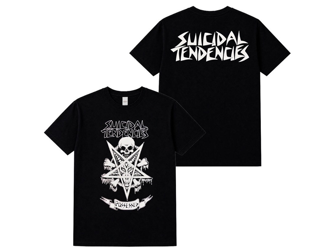 Suicidal Tendencies Possessed T-shirt Black Unisex Adults Size:xl