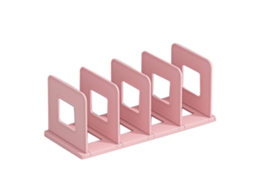 Organizador de Livros e Arquivos Pp com 4 Compartimentos com MARCA