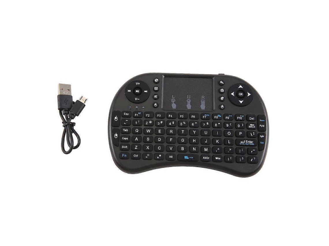 Teclado I8 Mini Teclado Sem Fio 2.4g Teclado Sem Fio Everley891