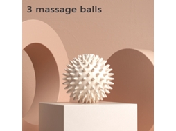 Bastão Massageador Manual Yoga Fitness Relaxamento Muscular Pé Pescoço