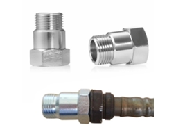 Espaçador Sensor O2 2 Peças, Espaçador De Sensor De O2 Rosca Universal M18 X 1, M18 X 1,5, Metal, Para Automóvel