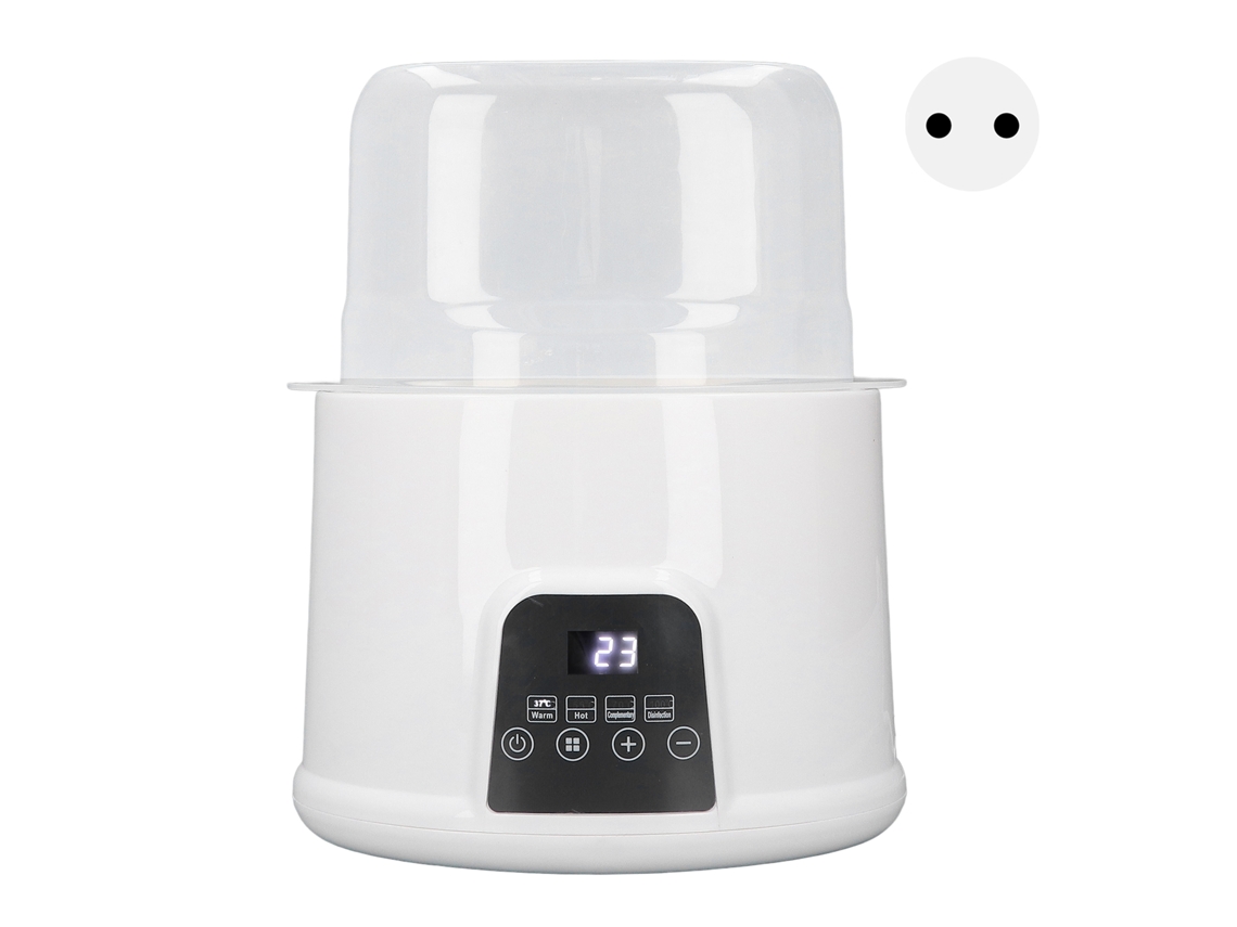 Mali aquecedor de Mamadeiras Bebê Controle Temperaturas Rápido Descongelamento 100‑240v Plug Eu