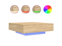Coffee Table, Coffee Tables Vidaxl Marrom Madeira Processada (100 X 100 X 31 Cm)