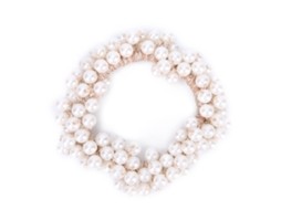 2026 lazo de Cabelo com Pérolas Falsas para Mulher Elegante Pulseiras Elásticas para Cabelo Acessórios de Cabelo para Meninas
