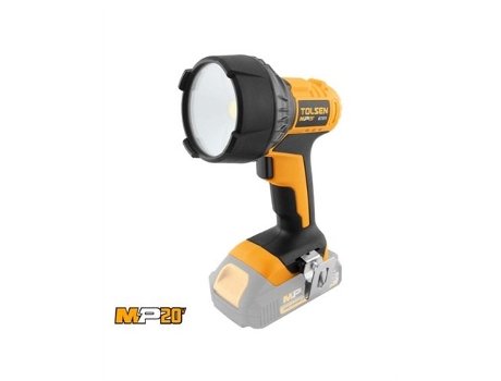 Luz De Trabalho Led 10w 6500k (bateria Mp20v Não Incluída), Tolsen.