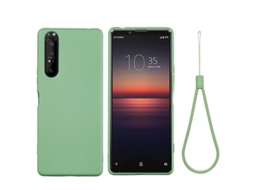 Capa de Silicone, Compatível com Smartphone Sony Xperia 5 III, Verde | S/MARCA