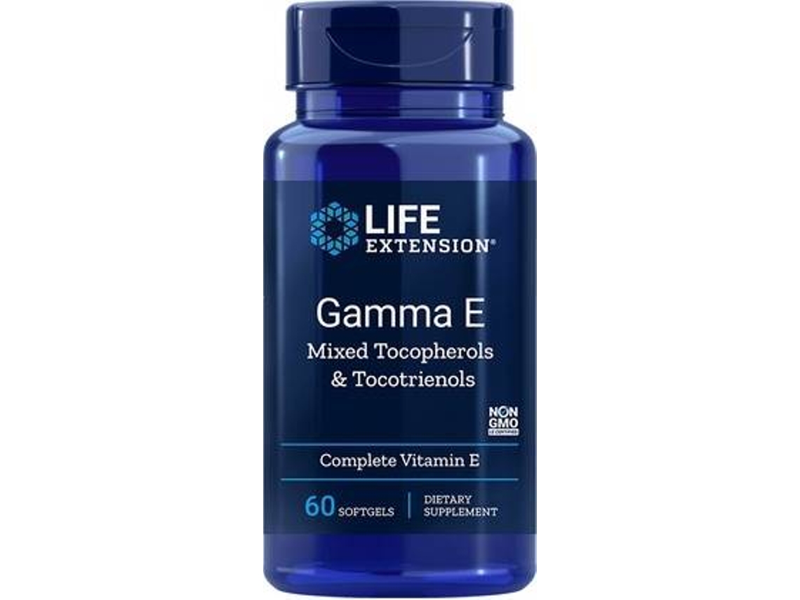 Suplemento Alimentar LIFE EXTENSION Gamma E Tocoferol / Tocotrienol (60 pérolas)