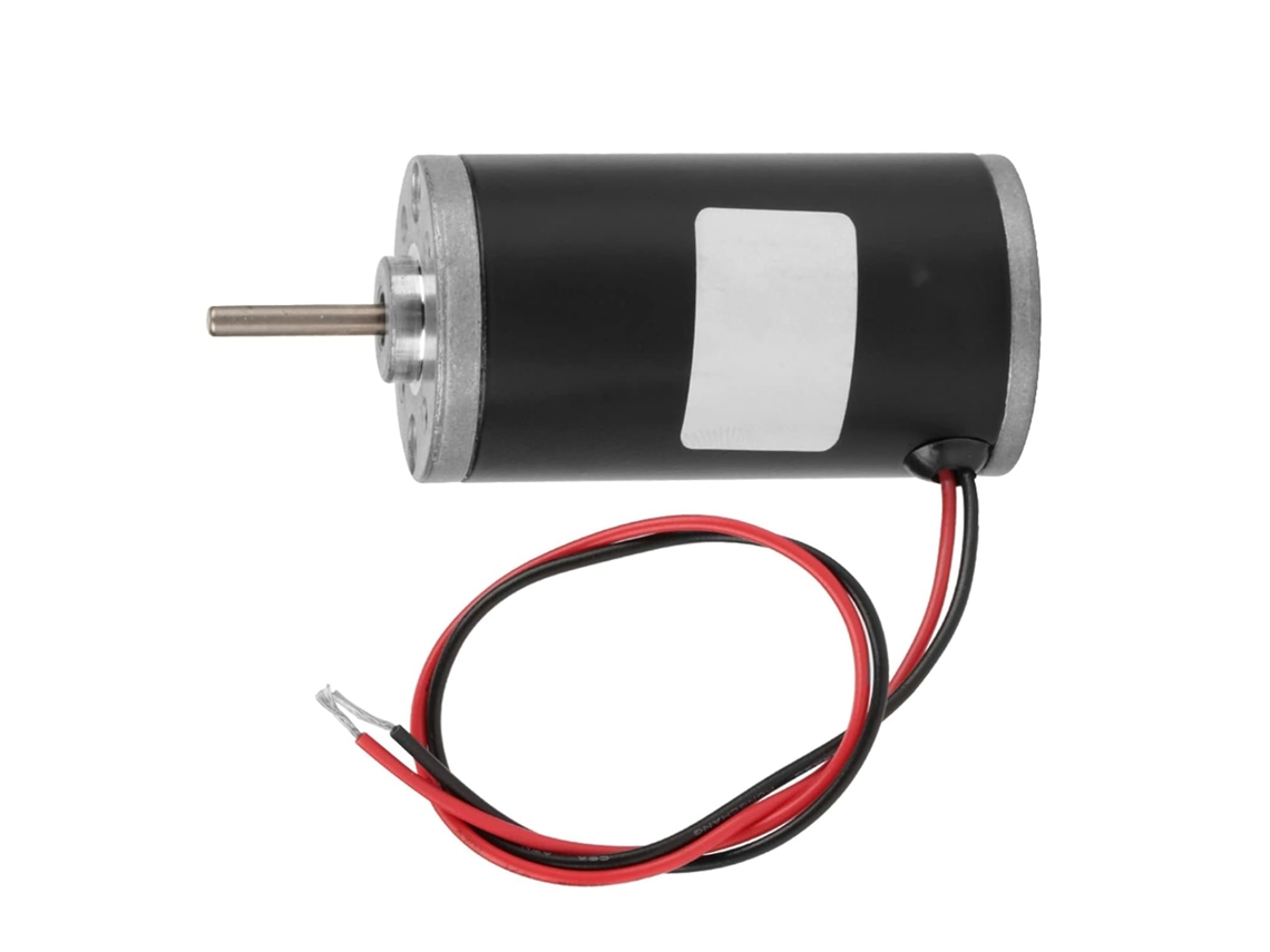 Motor Magnético Cc De Alta Velocidade Com Escovas Carbono Yctze 6v 12v 24v, 3500-8000rpm, Direção Cw Ccw, Potente Motor