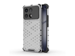 Capa De Celular Resistente A Impactos Com Design Em Favo De Mel Para Redmi Note 14 5g