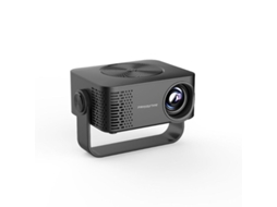 Projetor Portátil HD SFUSHOS 1080p com Longa Duração e Foco Automático Preto (inclui Adaptador UE)