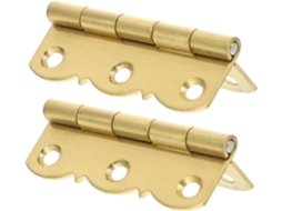 De Piano 2 Peças, Em Latão, Estilo Antigo, Para Estantes E 45x27mm,