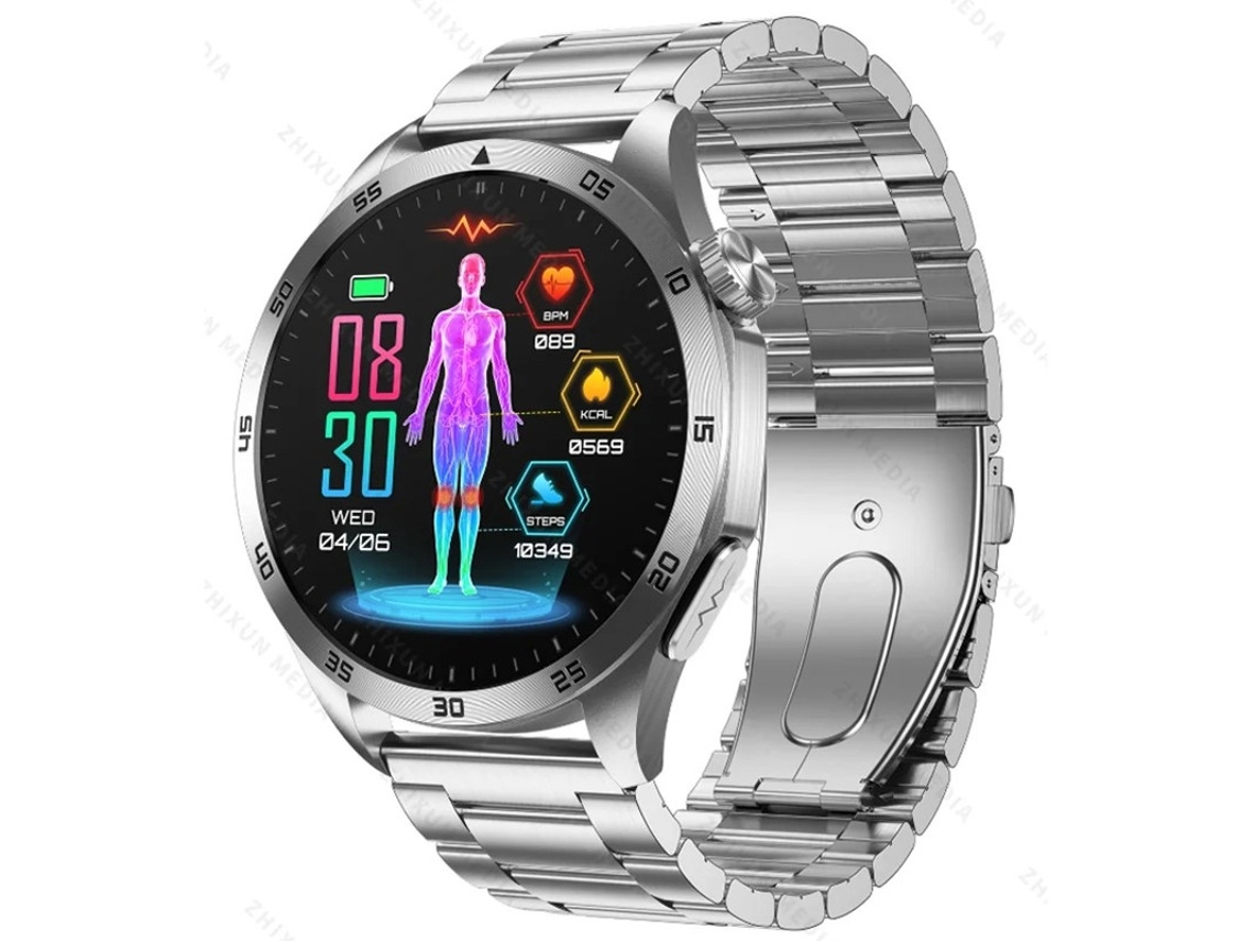 Smartwatch com monitoramento de açúcar no sangue, microverificação de saúde, detecção de ácido úrico, chamada Bluetooth e recurso SOS Prat Bestvite