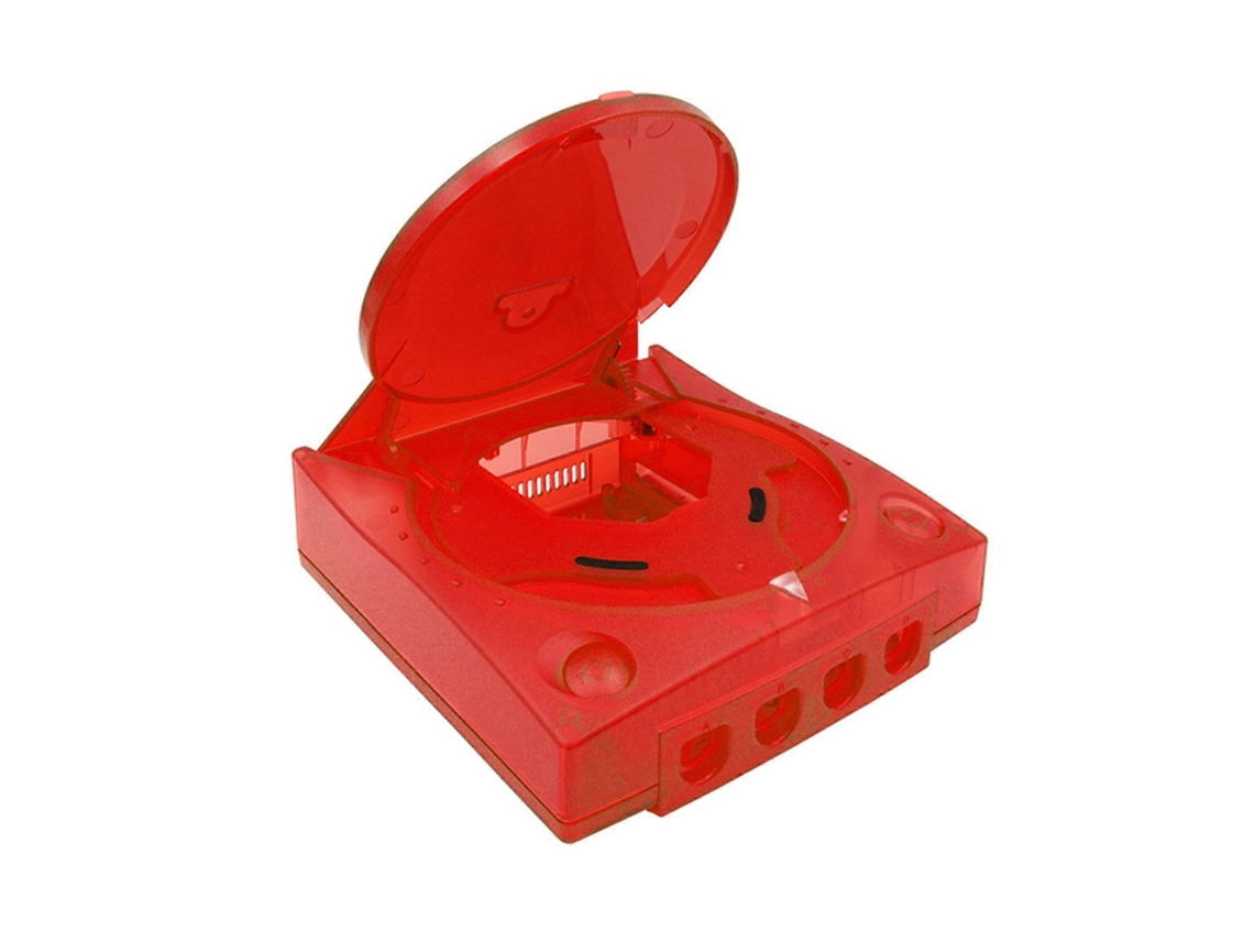 Capa De Plástico Transparente Translúcida Para Sega Dreamcast E Console De Videogame Dc Retro, Peças De Reposição, Branca Ly Ebike