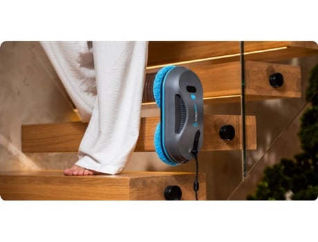 Robô Limpa Vidros Inteligente Roboway Rw 1 Limpeza Automática, 3 Modos, Controlo Remoto, 4000 Pa