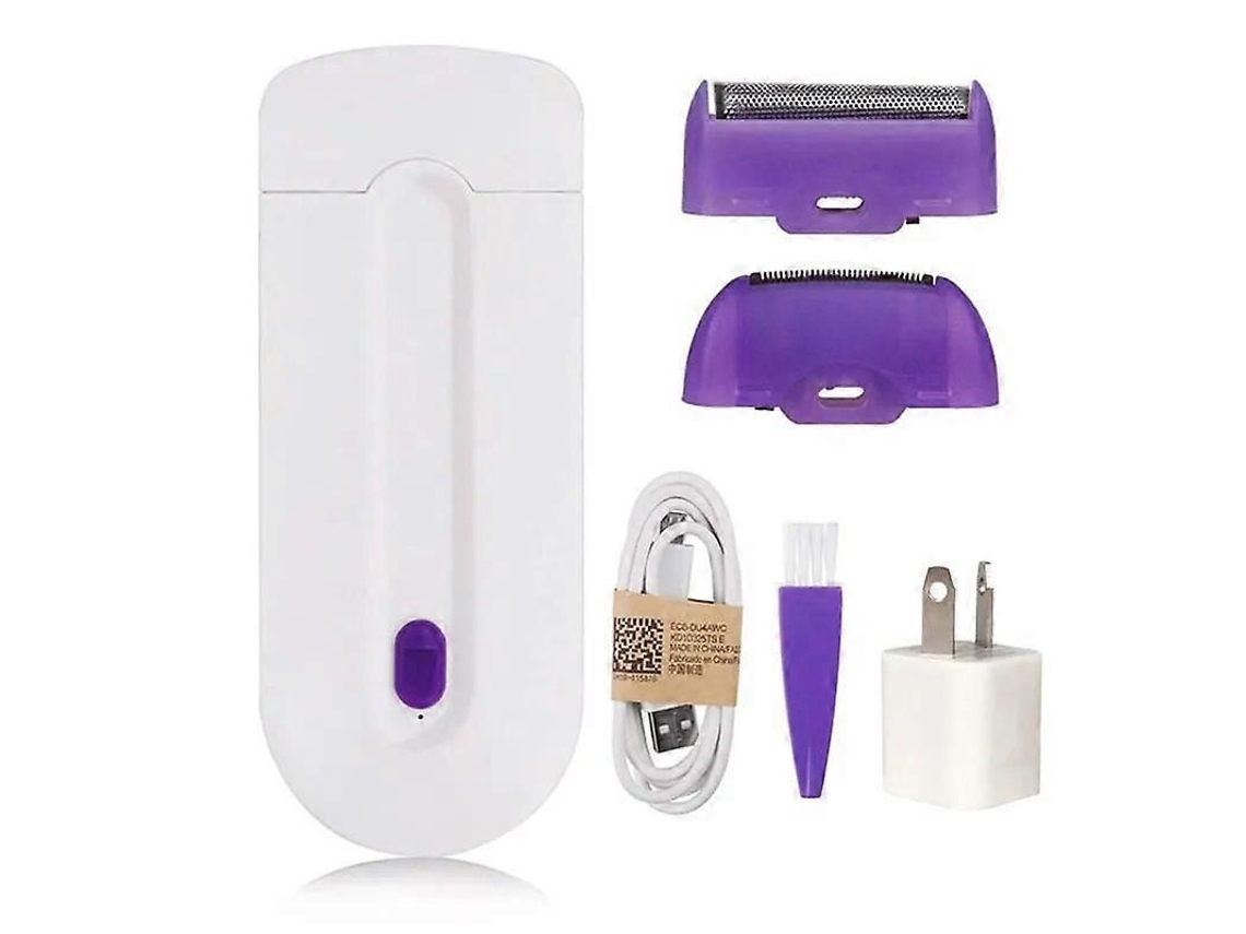 Kit Profissional De Depilação A Laser Indolor, Recarregável Via Usb, Para Mulheres, Para Corpo, Rosto, Pernas, Virilha E Mãos.