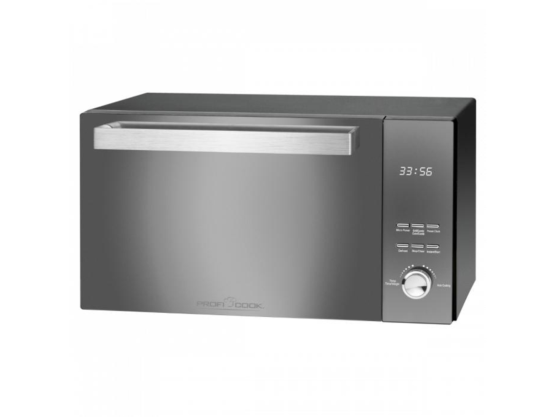 Micro-ondas PROFICOOK MWG1204 (23 L - Com Grill - Inox)