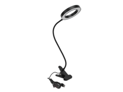 Lâmpada de Mesa LED Clip USB 3 Cores Ajustáveis Dimmer para Leitura | S/MARCA
