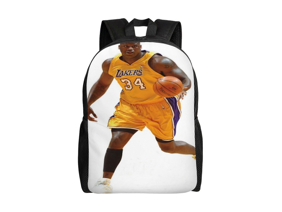 Mochila Shaquille O'neal Para Estudantes, Leve E Estilosa, Impermeável E Com Alça De Ombro Respirável.