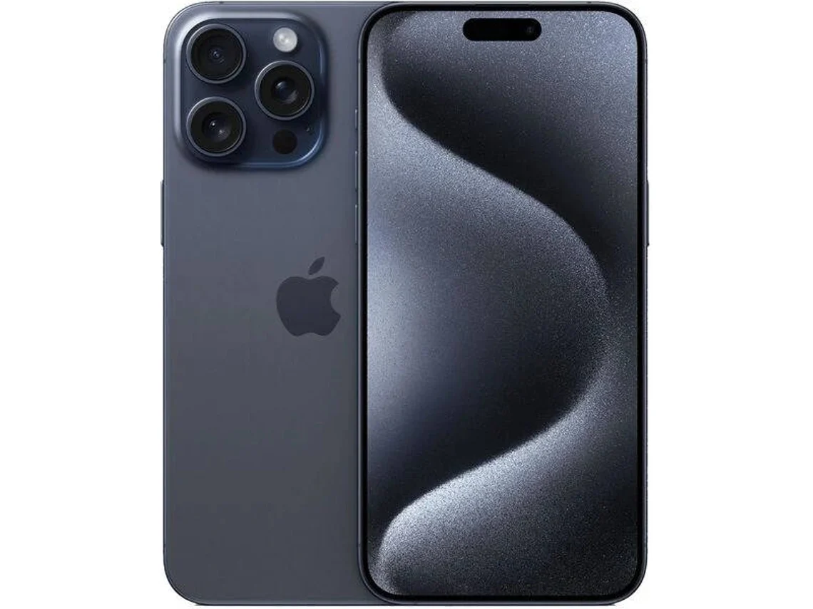 iPhone 15 Pro Max APPLE (Recondicionado Flippers Como Novo - 6.7'' - 256 GB - Azul)