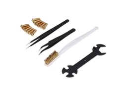 Kit De Limpeza Para Bico De Impressora 3d Com Pinças, Pincel, Chave Do Extruder, Peças E Acessórios - 16 Peças