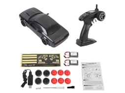 Carro De Derrapagem Controle Remoto 2.4ghz 4wd Com Giroscópio E Luzes Led Para Crianças E Adultos