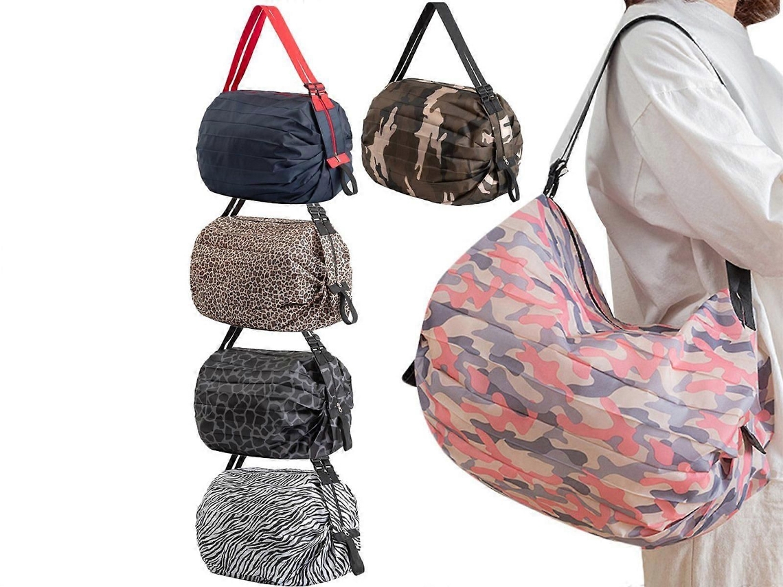 Bolsa de Compras Dobrável, Bolsa de Ombro, Bolsa de Mão GOKOCO