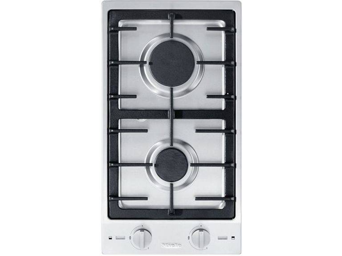 Placa de Gás MIELE CS 1012-2 G 2 QUE (Gás Natural - 28.5 cm - Inox)