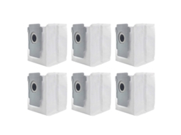 Bolsas de Poeira para Irobot Roomba I7+ I3+ I4+ I6+ I8+ S9+ J7+ Base, 6pcs