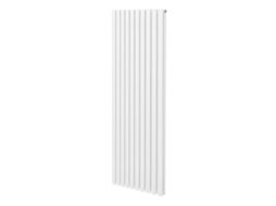 Radiador Oval De Colunas Em Branco 1800x600 Em Aço Carbono 1,5 Mm Com Alta Emissão De Calor E Revestimento Triplo Em Pó