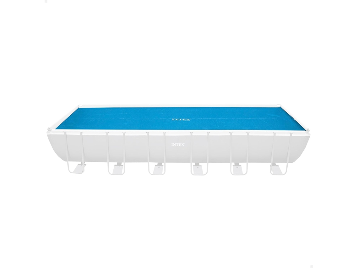 Cobertor De Piscina Retangular Intex 55267 732x366 Cm Para Proteção E Calor