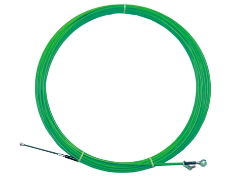 ATM Thread Grommet-780040-Guia De Ilhó De Rosca De Cinta De Aço/Nylon Com Ponta Intercambiável (Comprimento 40 M Ø 6 Mm)
