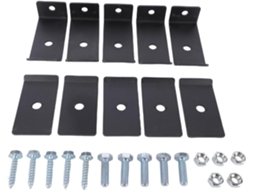 Kit De Montagem Painéis Malha Emoshayoga, Fixadores Reforçados Para Instalação Segura De Painéis Malha Aço Carbono