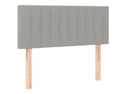 Cabeceira VIDAXL Cinzeto Tecido (90x5x78/88 cm)