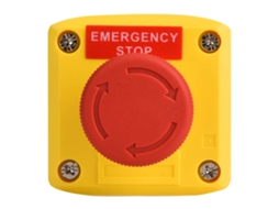 Botão De Emergência De Parada Push Switch Ip65 À Prova D'água Sp A001