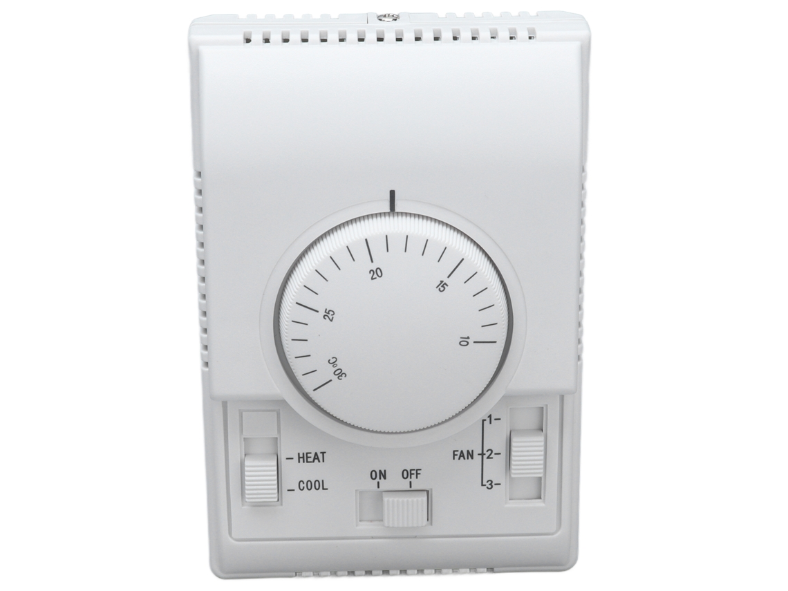 Termostato De Ar Condicionado Central Interruptor Mecânico De Controle Bidirecional 110v