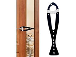 Trava De Segurança Porta Com Gatos
