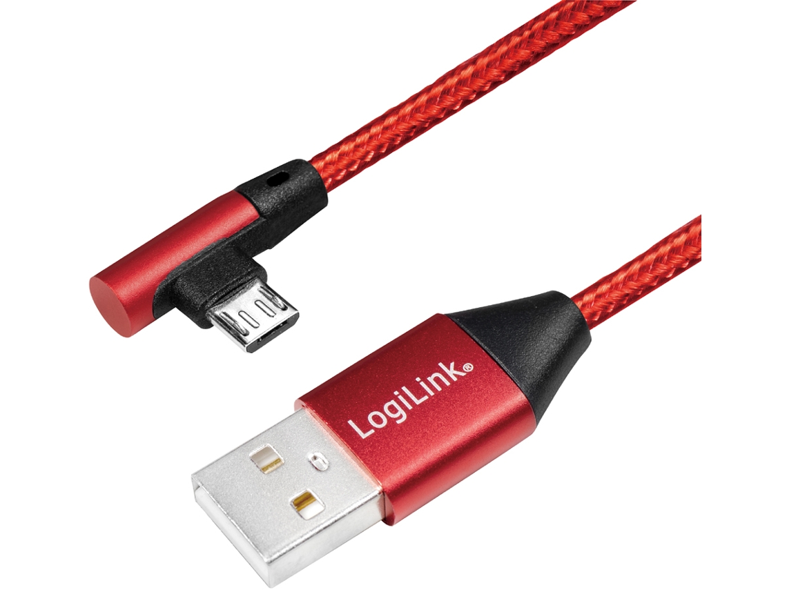 Cabo LOGILINK Usb 2.0 Usb-A Plugue Micro-Usb 0 3 M