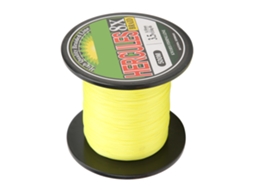 Linha de Pesca Carp 500m Amarela Resistente À Corrosão