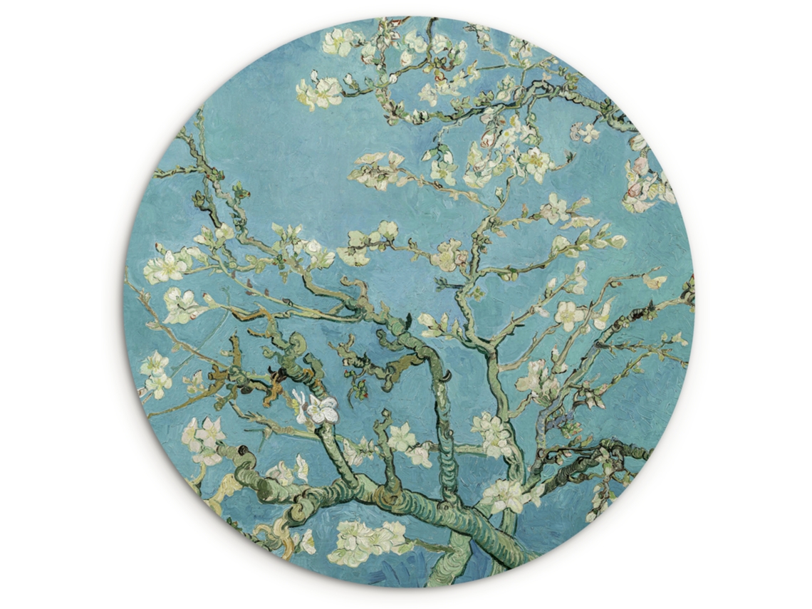 O Quadro Van Gogh - Amendoeira Em Flor - Velhos Mestres - Arte - Vintage 140x140 Cm