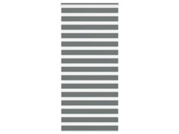 Zebra Blind, Zebra Blinds Vidaxl Cinzeto Poliéster (110 X 230 Cm)