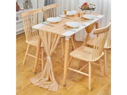 Tafel Tapete Chiffon 300 X 70 Cm - Decoração Interior/exterior - Lenda De Mesa Extra Longa - Estilo/elegância - Apropriado Para Casamento/festas - Tap