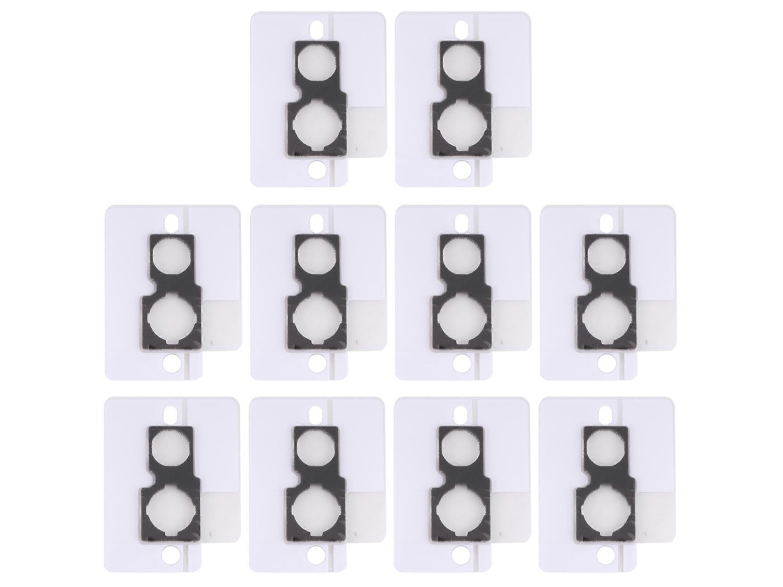 Conjunto De 10 Almofadas De Espuma Protetora Contra Poeira Para A Câmera Traseira Do Iphone 12 Mini.