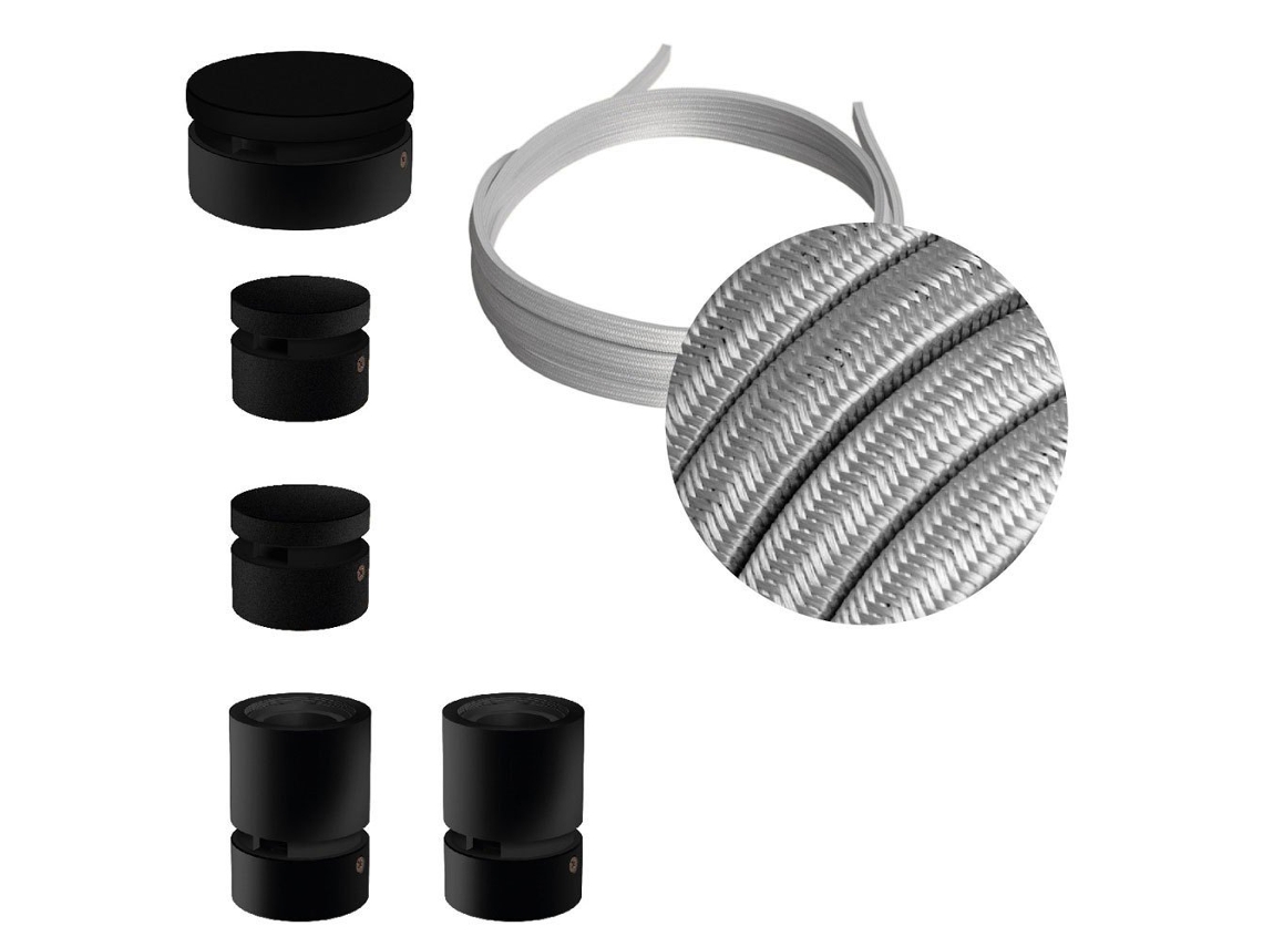 Grinalda CREATIVE CABLES Kit iluminação wiggle filé system cm