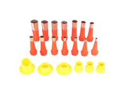 Um Conjunto De 20 Ferramentas Integradas De Bicos Adesivos De Aço Inoxidável Com Bicos Em Forma De Bico De Pato