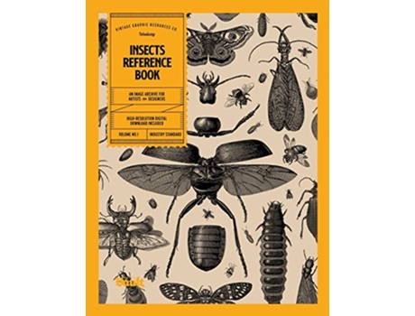 Livro Insects Reference Book An Image Archive for Artists and Designers de Kale James (Inglês)